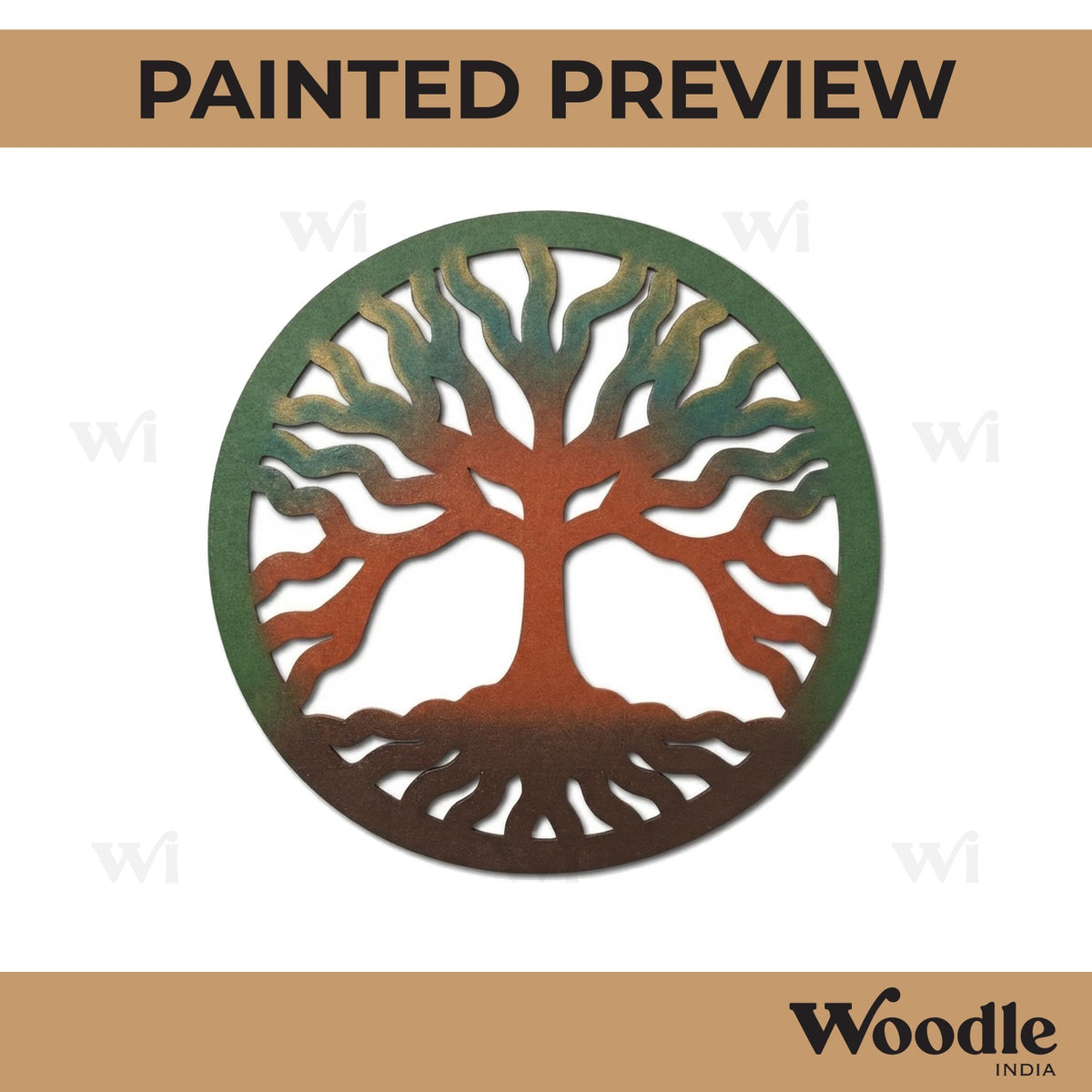 Tree Of Life Cutout MDF Design 10