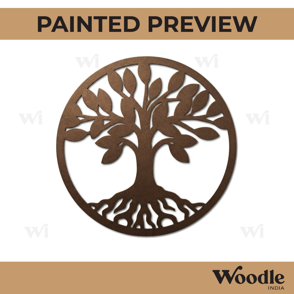 Tree Of Life Cutout MDF Design 12