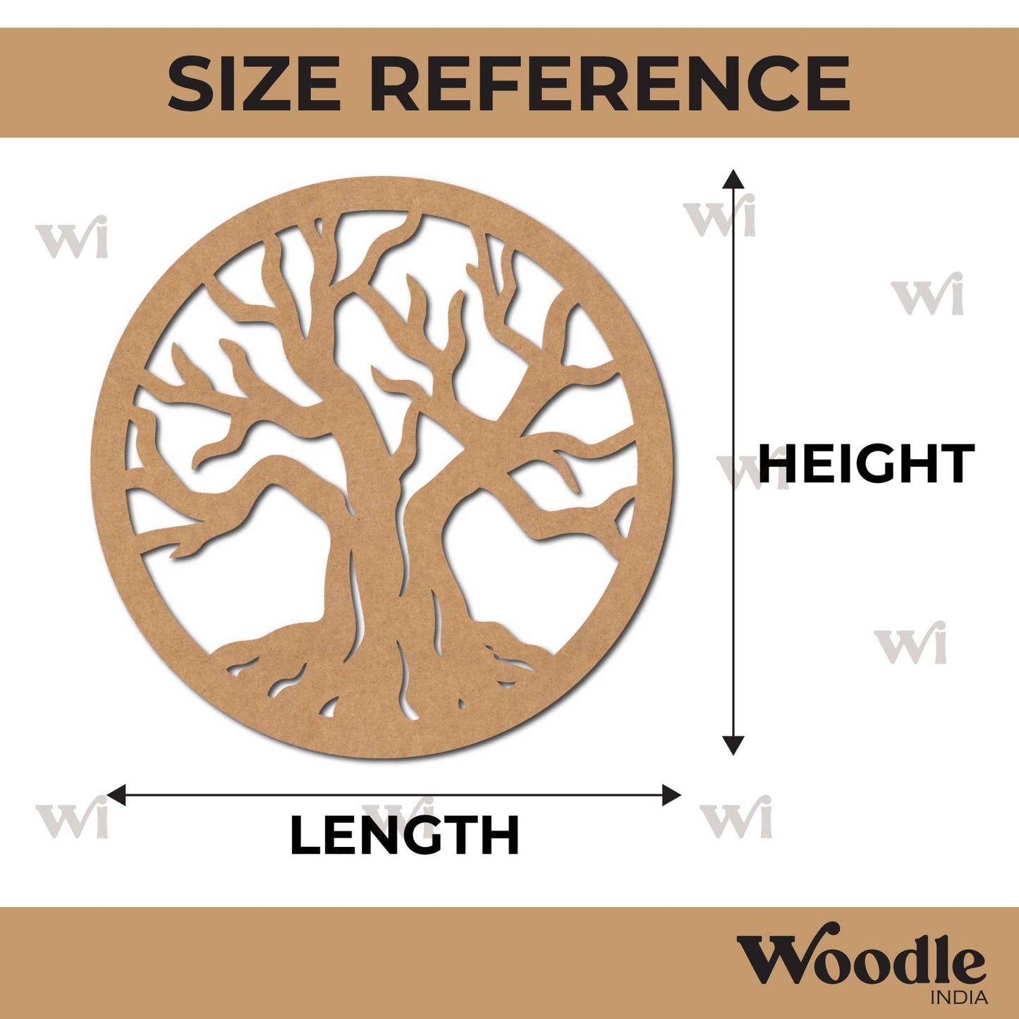 Tree Of Life Cutout MDF Design 13