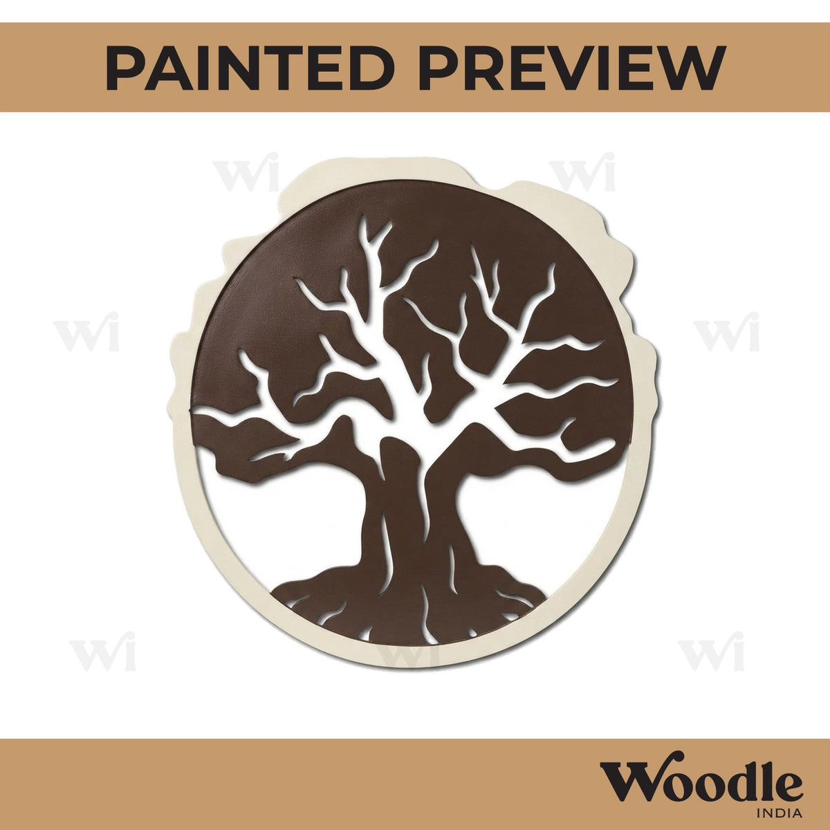 Tree Of Life Cutout MDF Design 4