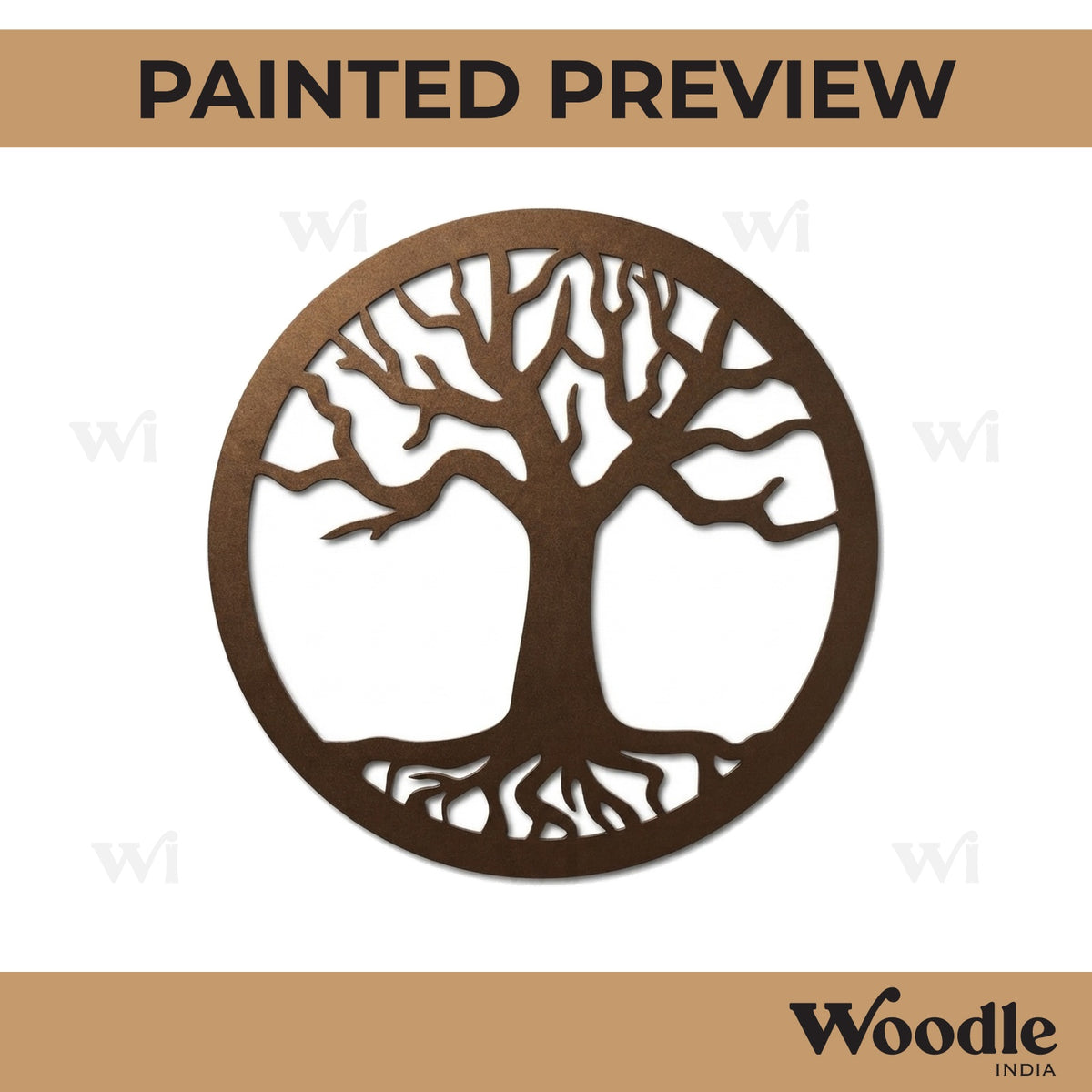 Tree Of Life Cutout MDF Design 6