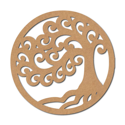 Tree Of Life Cutout MDF Design 7