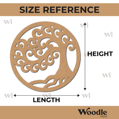 Tree Of Life Cutout MDF Design 7