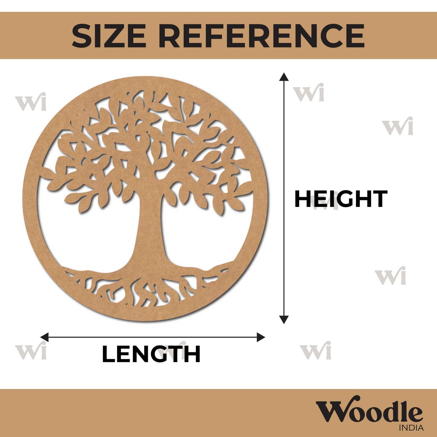 Tree Of Life Cutout MDF Design 9