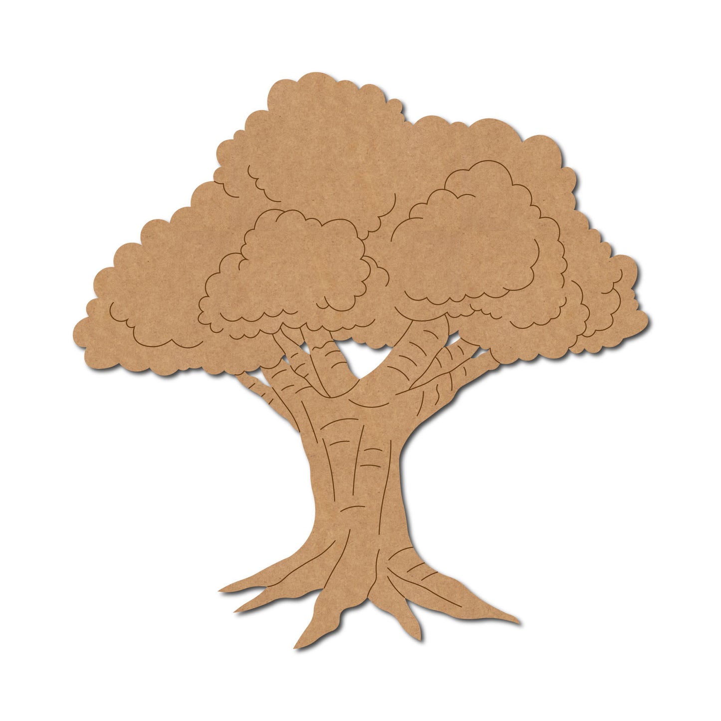 Tree Pre Marked MDF Design 4