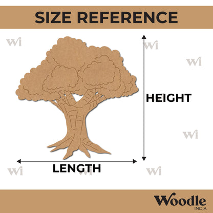 Tree Pre Marked MDF Design 4