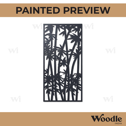 Trees Jali Cutout MDF Design 1