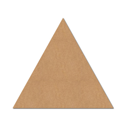 Triangle Base Cutout MDF Design 1