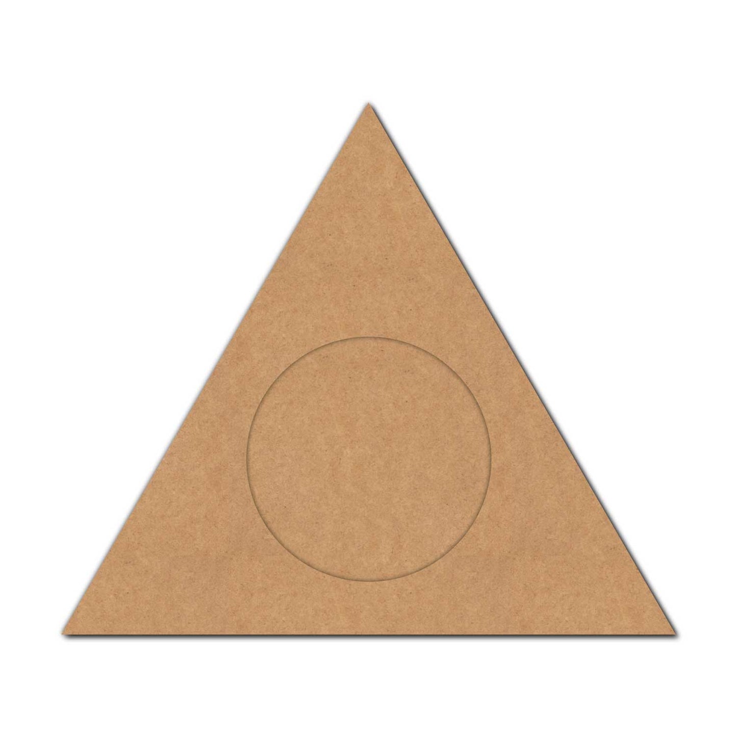 Triangle Diya Tealight Holder MDF Design 1