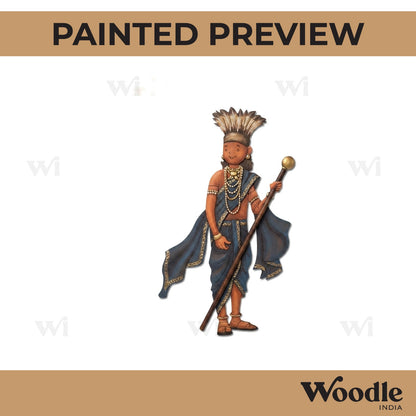 Tribal Man Pre Marked MDF Design 6
