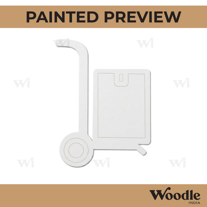 Trolley Cart Pre Marked MDF Design 1