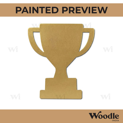 Trophy Cutout MDF Design 1