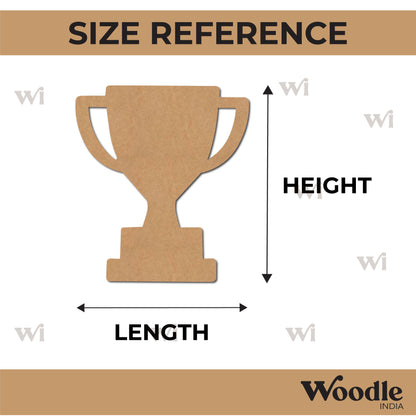 Trophy Cutout MDF Design 1