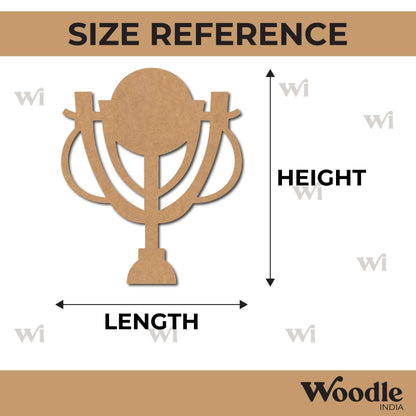 Trophy Cutout MDF Design 2