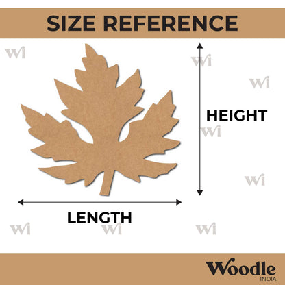 Tropical Leaf Cutout MDF Design 3