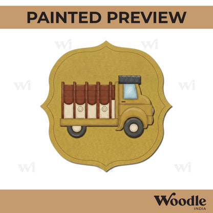 Truck Pre Marked Base MDF Design 1
