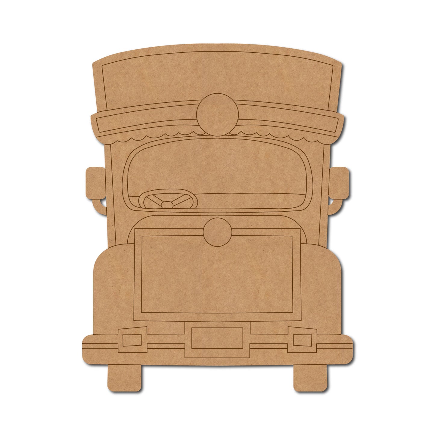 Truck Pre Marked MDF Design 1