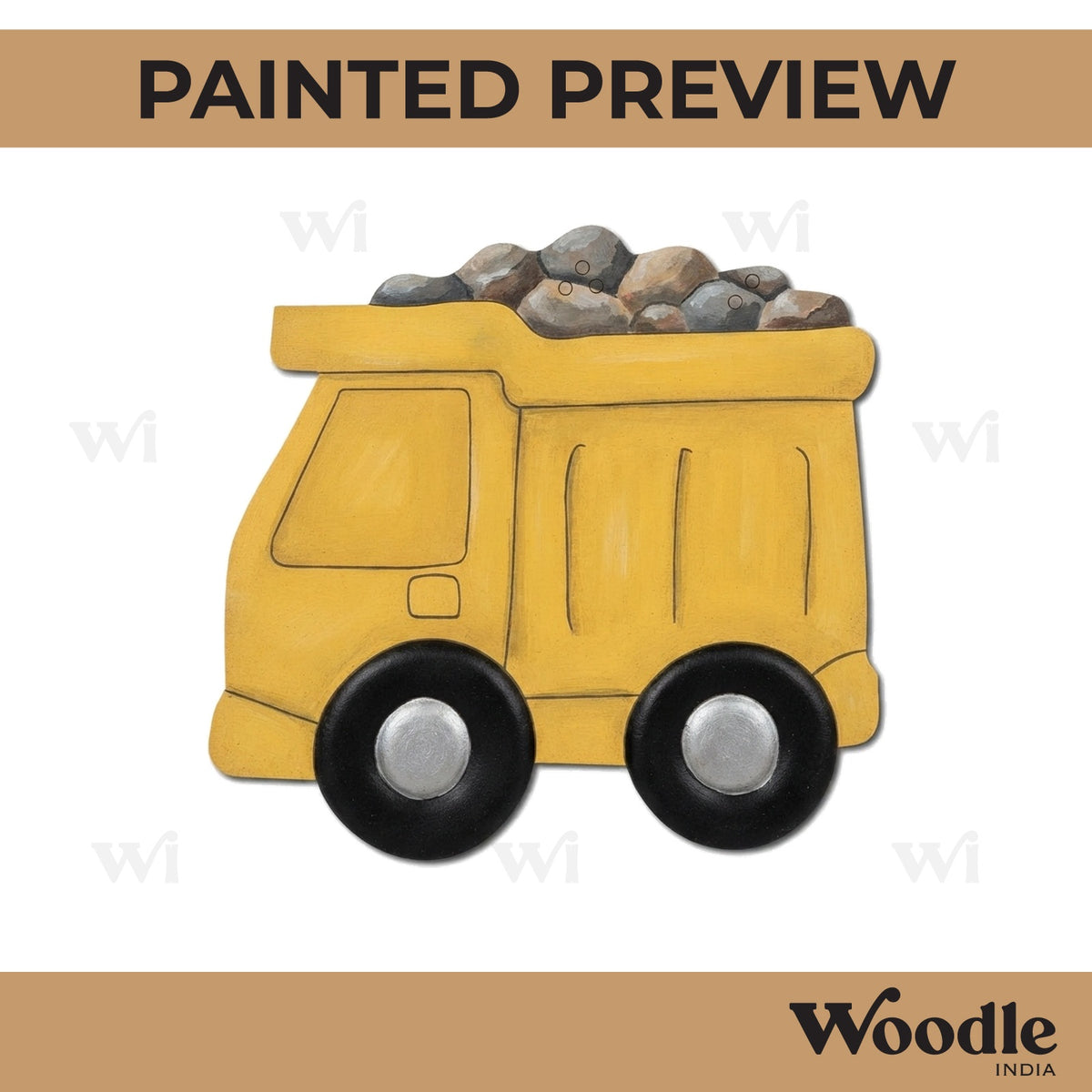 Truck Pre Marked MDF Design 11