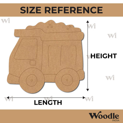 Truck Pre Marked MDF Design 11