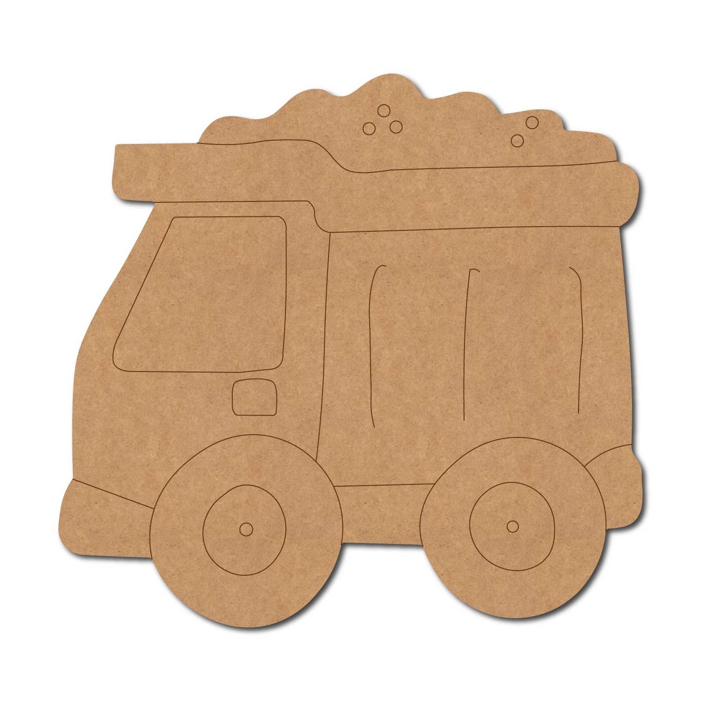 Truck Pre Marked MDF Design 11