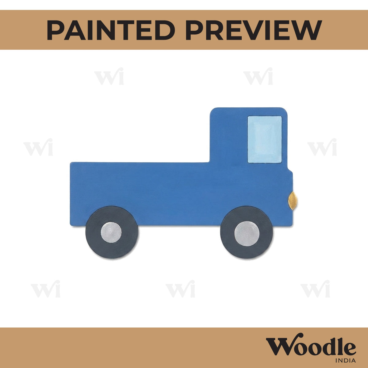 Truck Pre Marked MDF Design 12