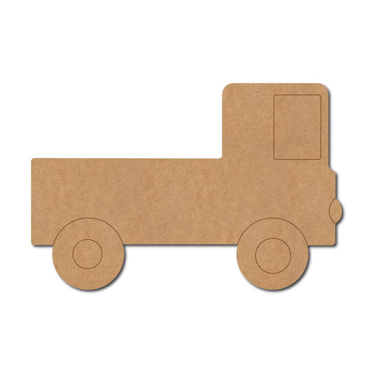 Truck Pre Marked MDF Design 12