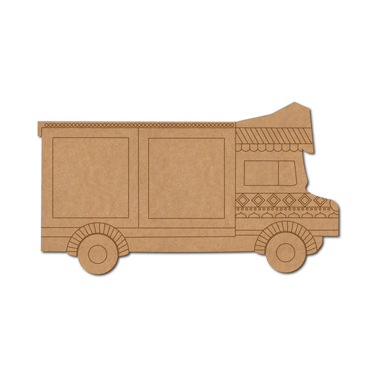 Truck Pre Marked MDF Design 3