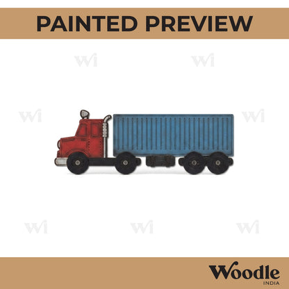 Truck Pre Marked MDF Design 4