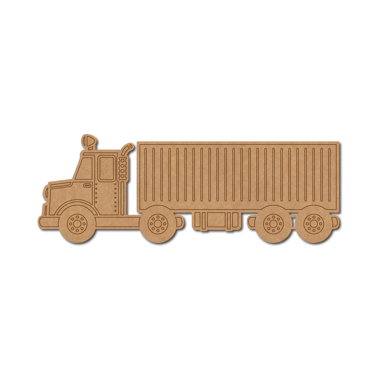 Truck Pre Marked MDF Design 4