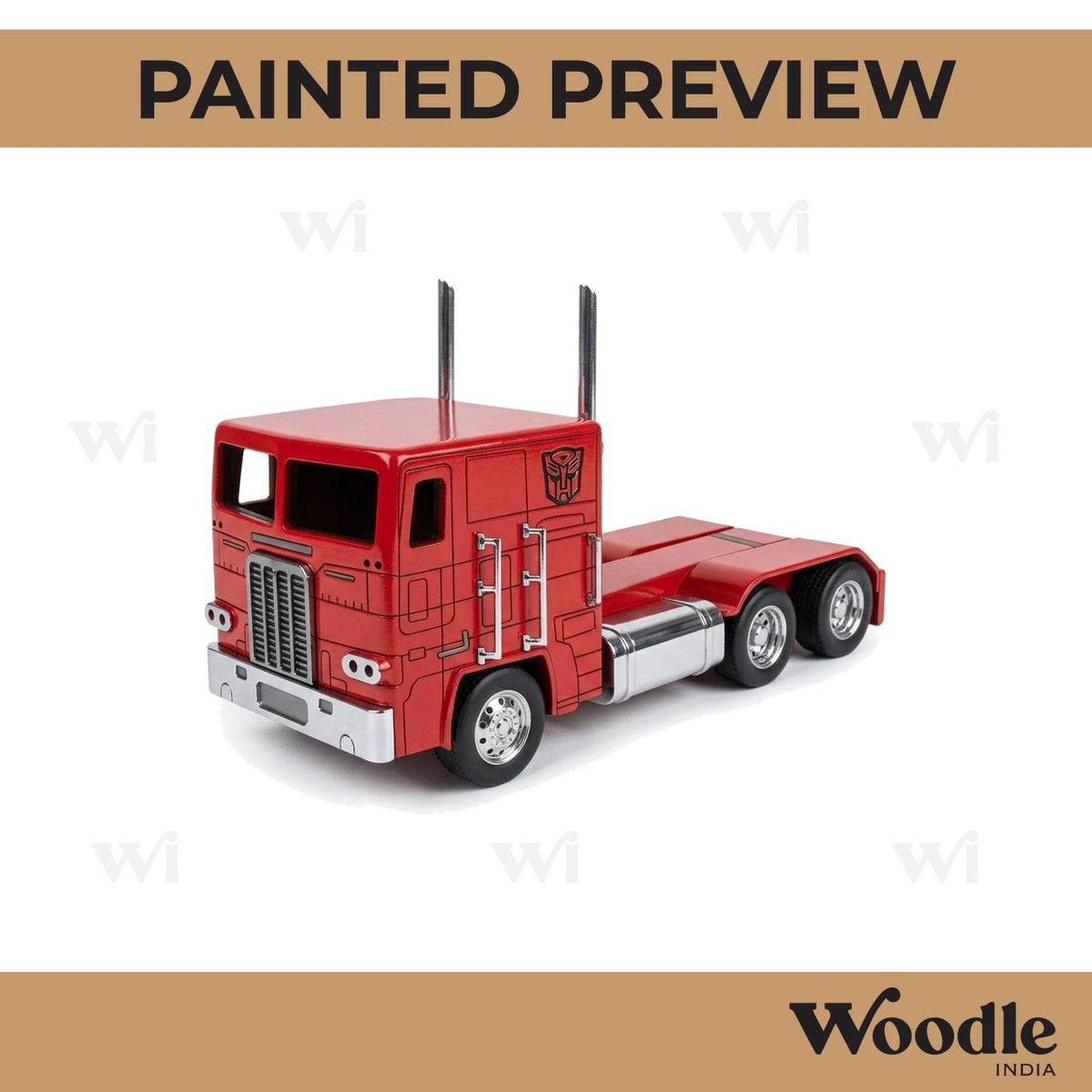 Truck Pre Marked MDF Design 5