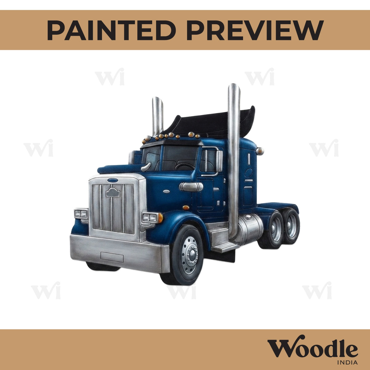 Truck Pre Marked MDF Design 6