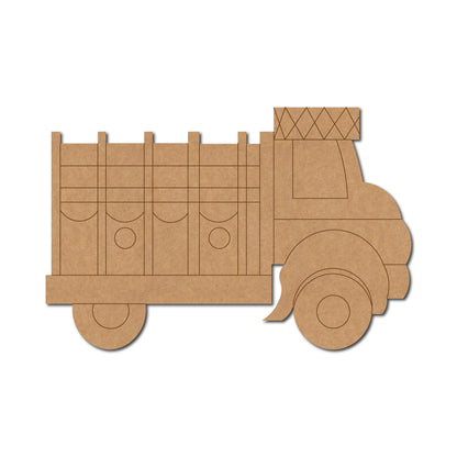 Truck Pre Marked MDF Design 8