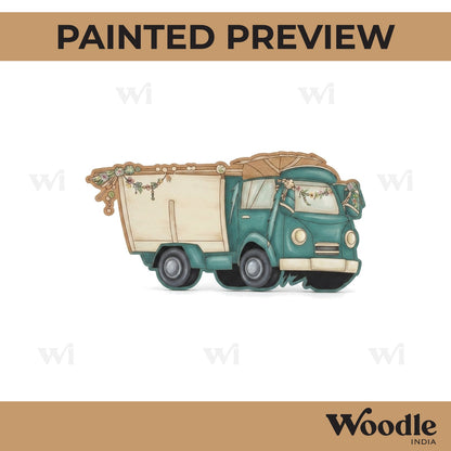 Truck Pre Marked MDF Design 9