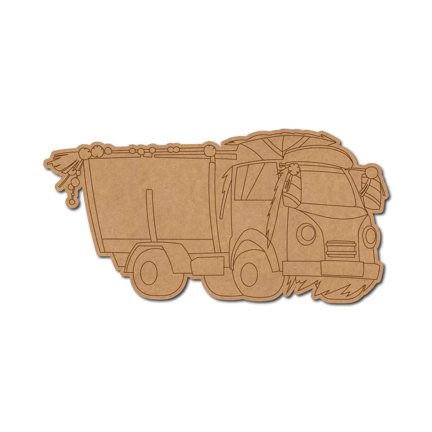 Truck Pre Marked MDF Design 9