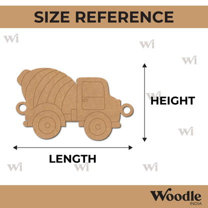 Truck Rakhi Pre Marked MDF Design 1