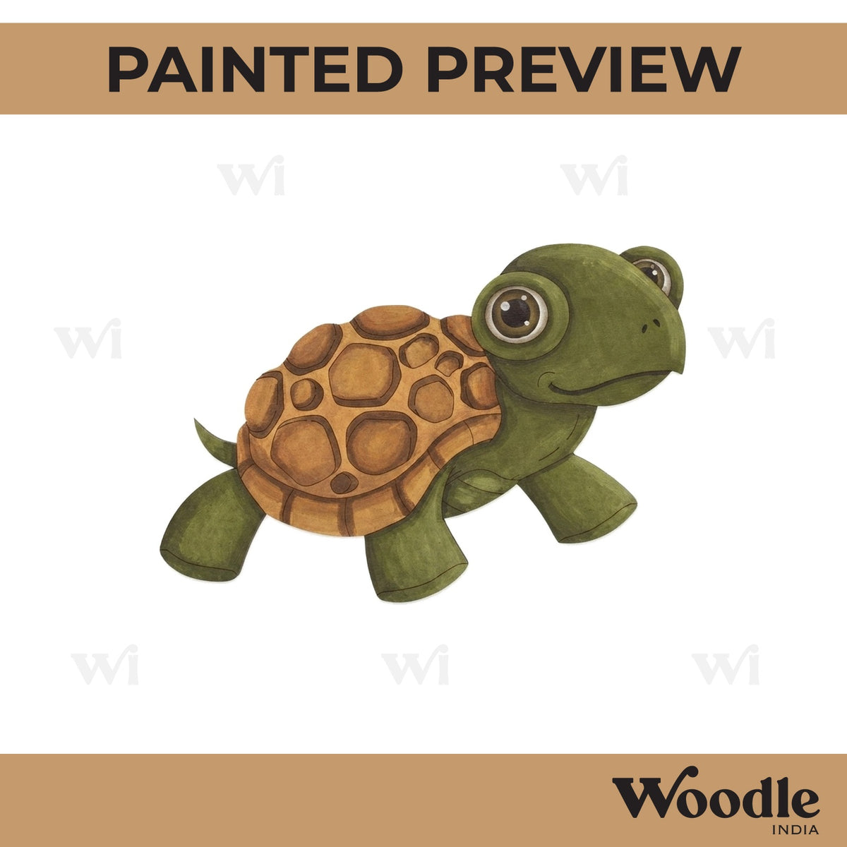 Turtle Pre Marked MDF Design 5