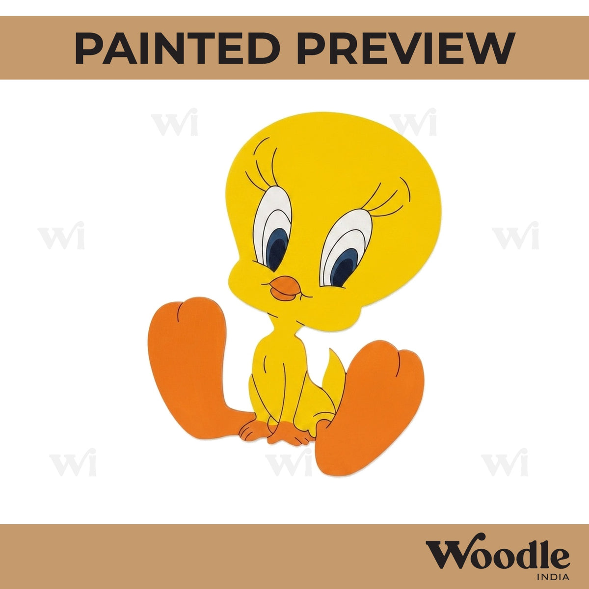 Tweety Bird Pre Marked MDF Design 2