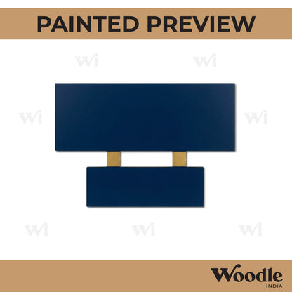 Two Plank Nameplate MDF Design 1