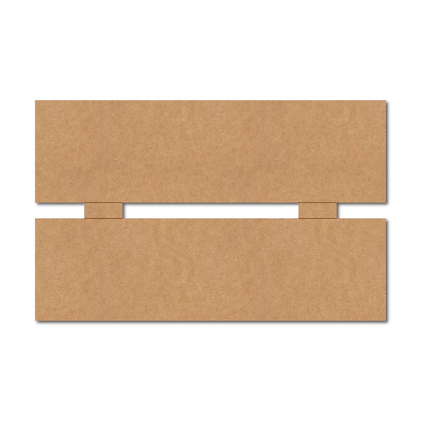Two Plank Nameplate MDF Design 2