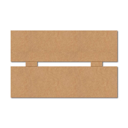 Two Plank Nameplate MDF Design 2