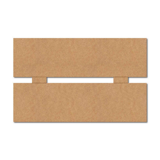 Two Plank Nameplate MDF Design 2