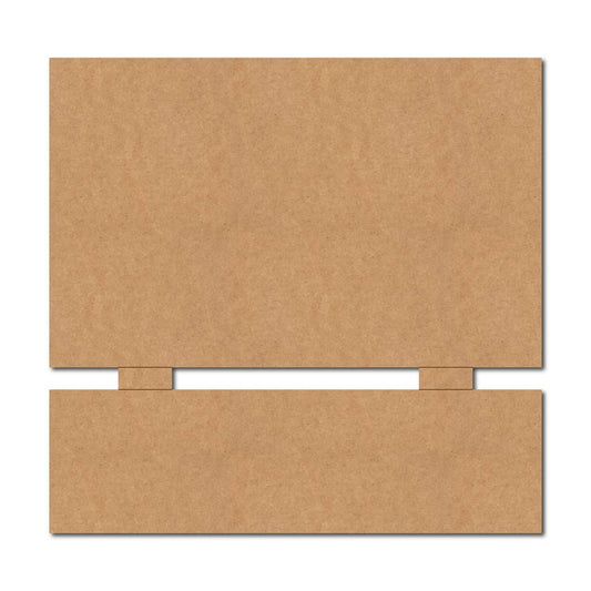 Two Plank Nameplate MDF Design 3