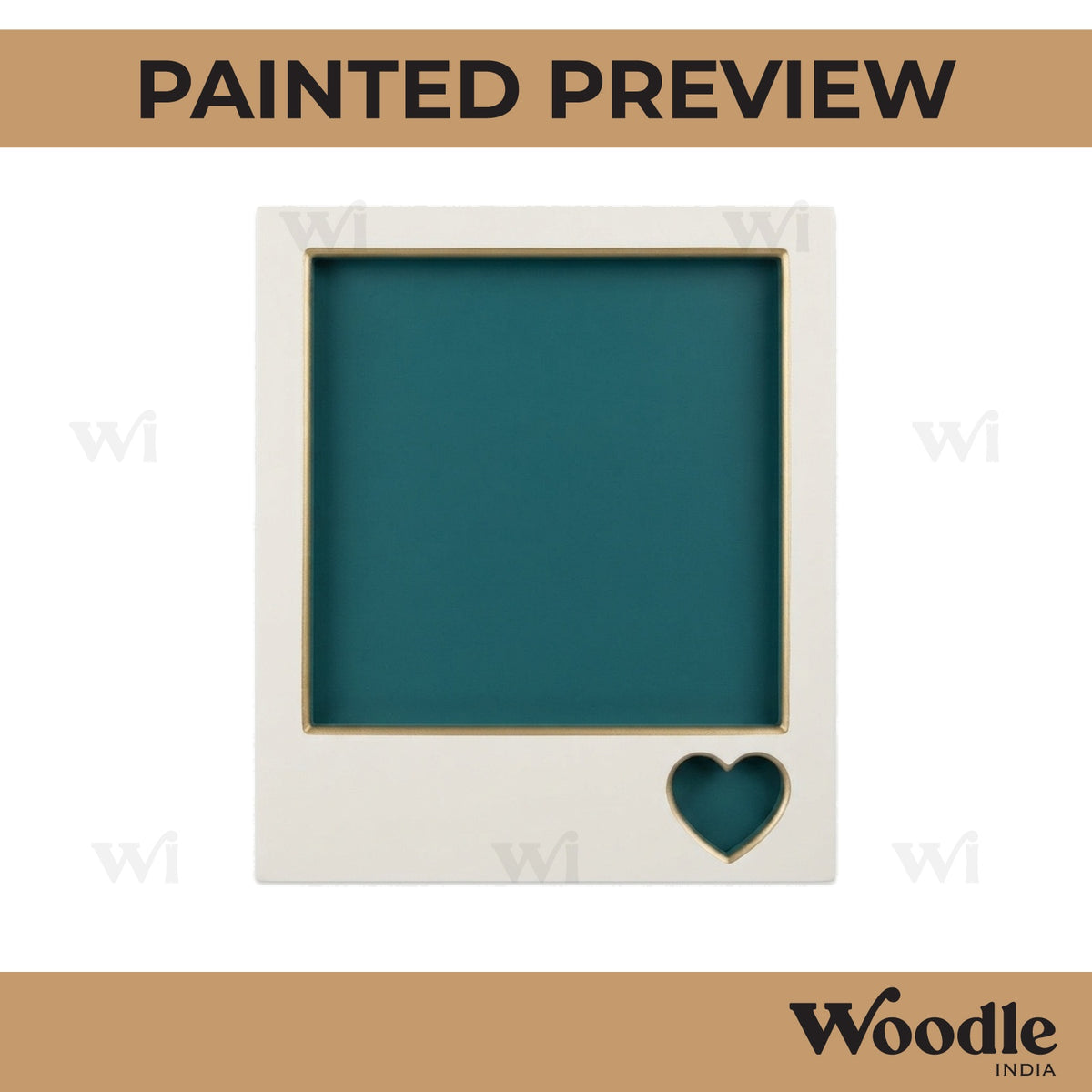 Two Layered Photo Magnet MDF Design 1