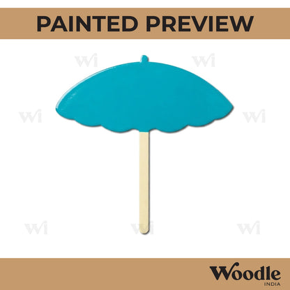 Umbrella Cutout MDF Design 2