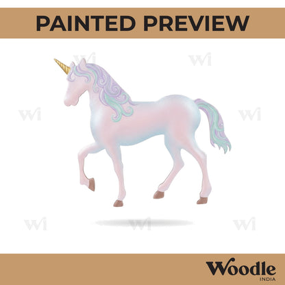 Unicorn Cutout MDF Design 2