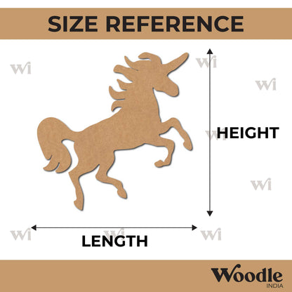 Unicorn Cutout MDF Design 4