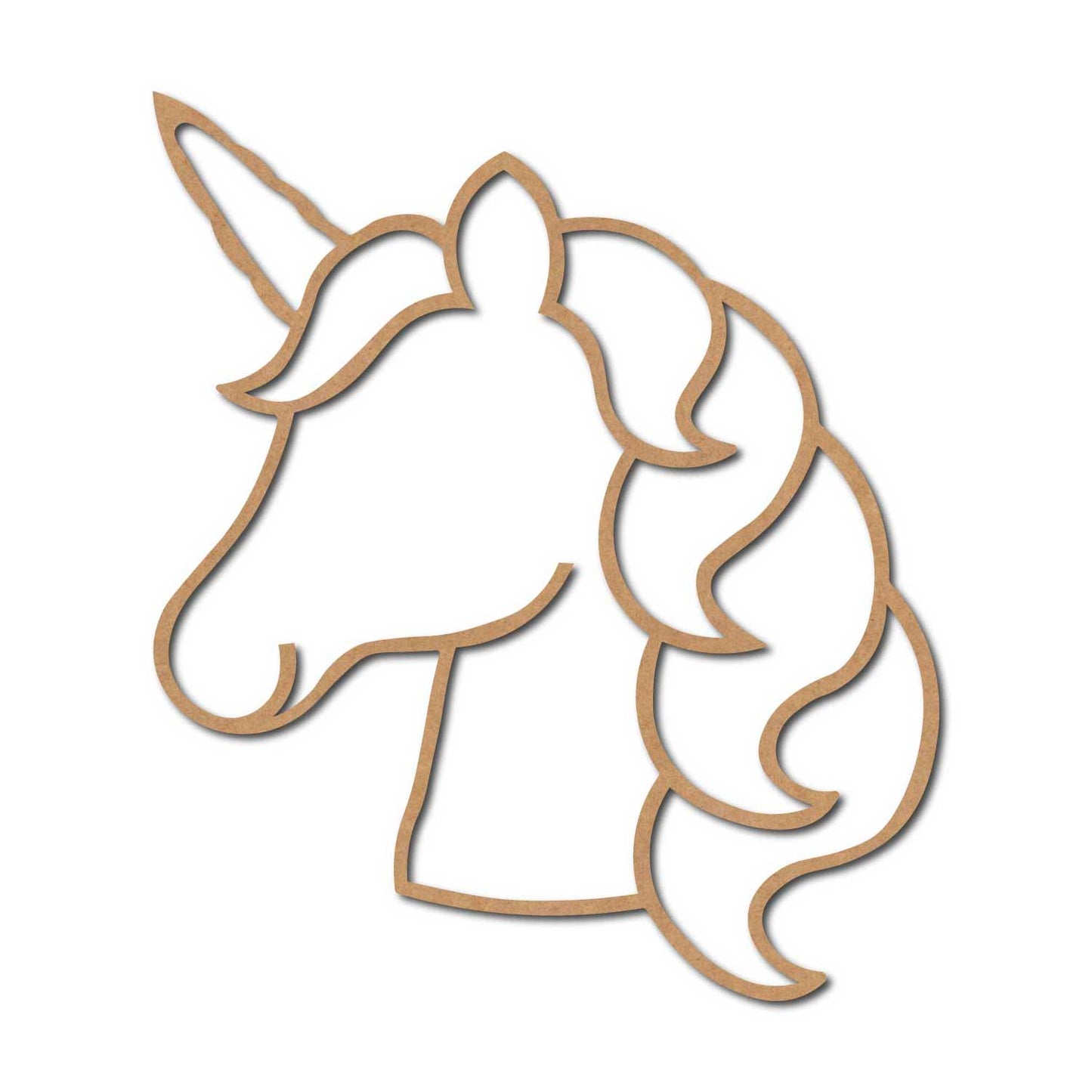 Unicorn Cutout MDF Design 5