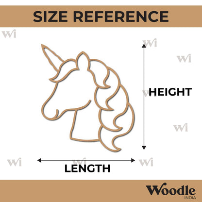 Unicorn Cutout MDF Design 5