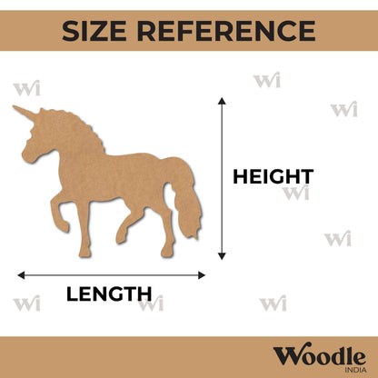 Unicorn Cutout MDF Design 6