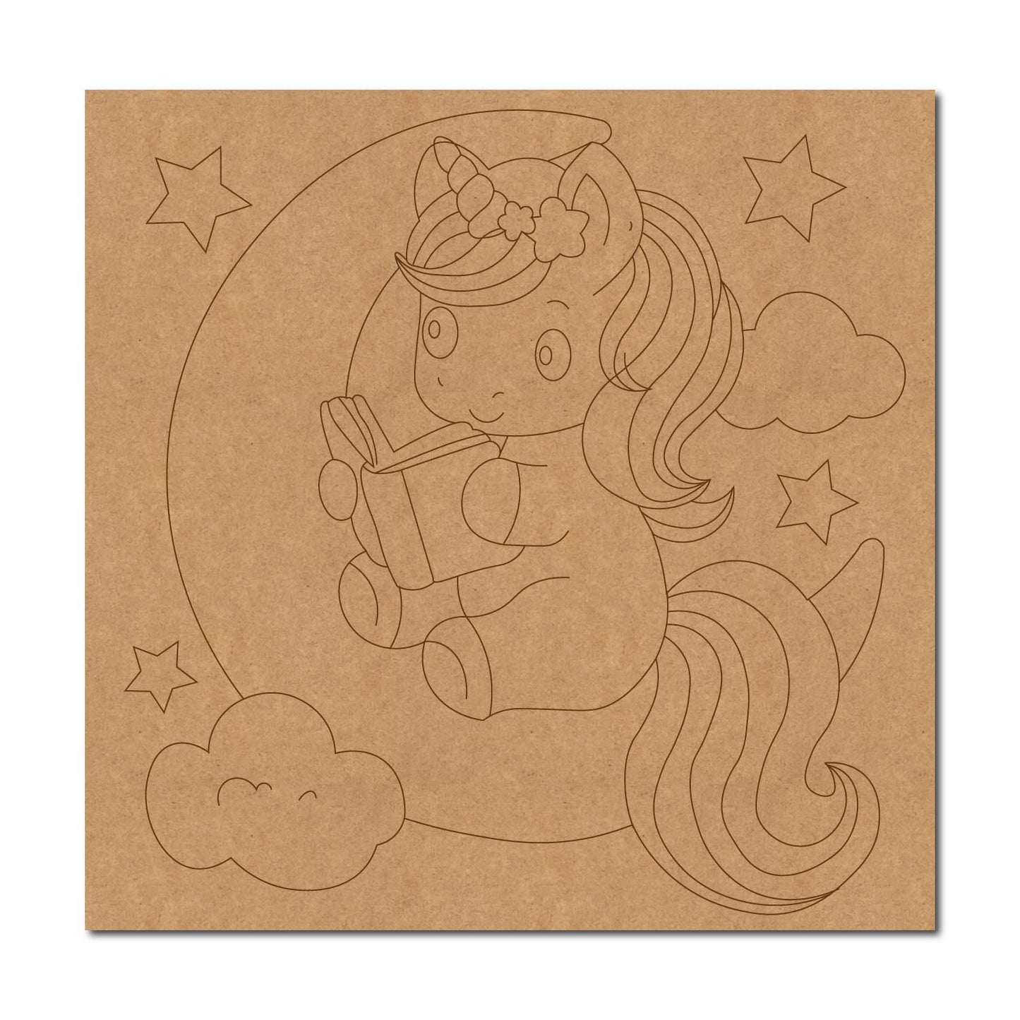 Unicorn Pre Marked Base MDF Design 1